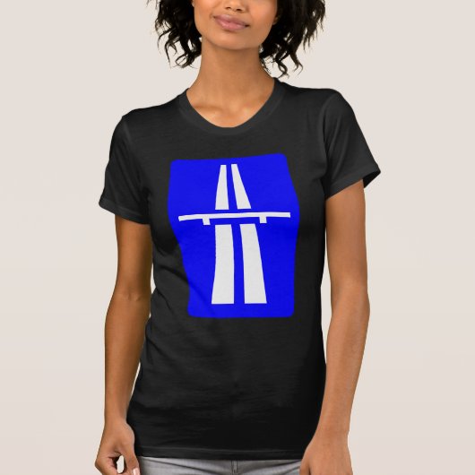アウトバーンの印 Tシャツ (正面)