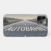アウトバーン 無限のロードパースペクティブアート Case-Mate iPhoneケース (裏面(横))