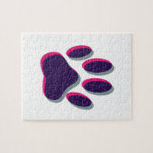 アウトフォーフォーカス犬のポープリント ジグソーパズル (横)