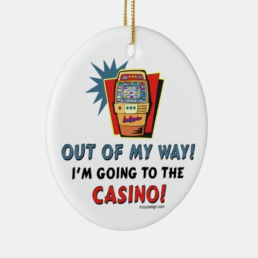 アウトマイウェイカジノ セラミックオーナメント (右)