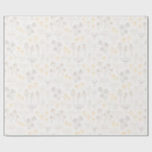 [アウトライン] [アーストーンのキノコのパターン] ラッピングペーパー (フラット)