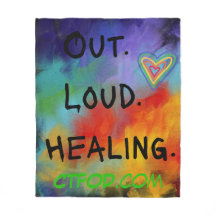 アウトラウドヒーリングプライド毛布