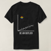 アウトリエ数学ギークLGBT平等プライド Tシャツ (デザイン正面)