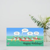 アウトリガーカヌグリーティングカード シーズンカード (スタンド正面)