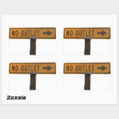 アウトレットシールなし 長方形シール (シート)