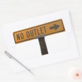 アウトレットシールなし 長方形シール (封筒)