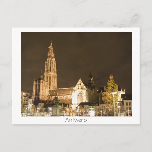 アウトレディ大聖堂 ポストカード (正面)