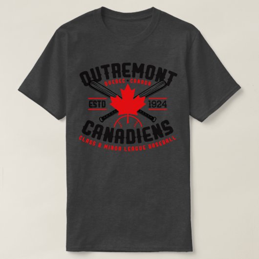 アウトレモントカナディエンス Tシャツ (デザイン正面)
