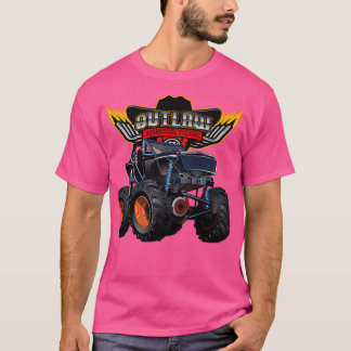 アウトローグモンスタートラック4x4オフロード tシャツ