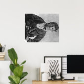 アウトロージェシー・ジェームズポートレート写真 ポスター (ホームオフィス)