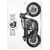 アウトローレーシングモーターバイク |オートバイのクリップボード クリップボード (裏面)