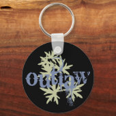 アウトロー&グリーンリーフ キーホルダー (正面)