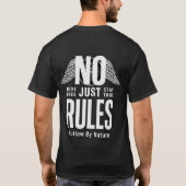 アウトロー・バイカー 無規則 アウトローTシャツ Tシャツ (裏面)