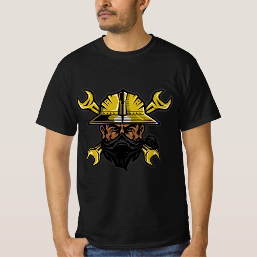 アウトロー・ラフネック Tシャツ (正面)