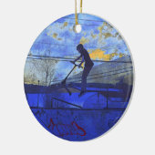 アウト何かの空気のために – キックスクーターChamp セラミックオーナメント (左)