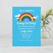 アウト来お祝い招待状 招待状 (スタンド正面)