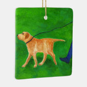 アウト歩くザドッグ セラミックオーナメント (右)