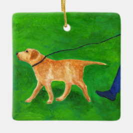 アウト歩くザドッグ セラミックオーナメント