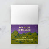 アウト・オブ・ザ・ワールド・誕生日 カード (内部)