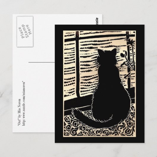 アウト ポストカード (正面/裏面)