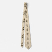 アウドゥボンのアメリカの鳥の群れ ネクタイ (裏面)