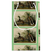 アウドゥボンの鳥のアメリカのマラード・ダック スモールペーパーバッグ (裏面)