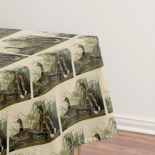 アウドゥボンの鳥のアメリカのマラード・ダック テーブルクロス (インサイチュ)