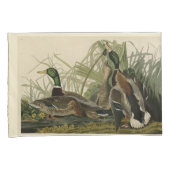 アウドゥボンの鳥のアメリカのマラード・ダック 枕カバー (正面右)