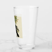 アウドゥボンレイヴン鳥クラシックのアートワーク タンブラーグラス (左)