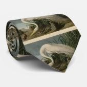 アウドゥボン・素晴らしバード・オブ・アメリカ、ホワイトヘロン ネクタイ (ロール)