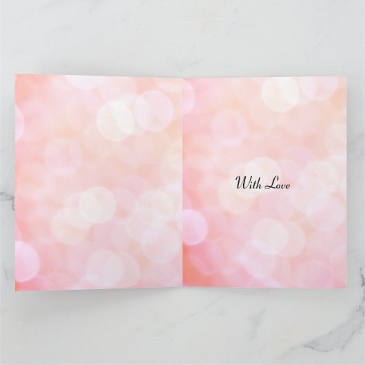 アウパーソナライズされたンティ誕生日 カード (内部)