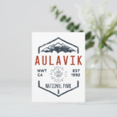 アウラヴィックナショナルパークカナダヴィンテージ ポストカード (スタンド正面)