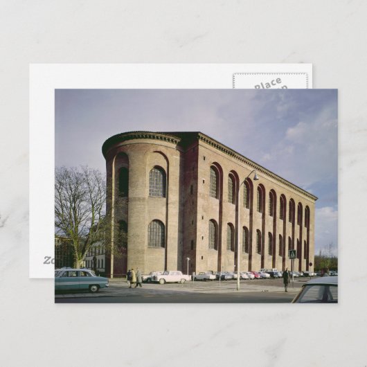 アウラ・パラティナの外観、c.310構築 ポストカード (正面/裏面)