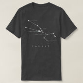 アウルス星座 Tシャツ (デザイン正面)