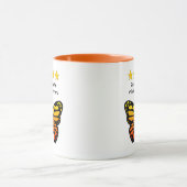 アウンティカスタム文字蝶 マグカップ (中央)