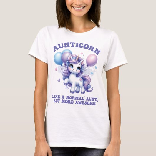 アウンティコーンクールアウンティ Tシャツ (正面)