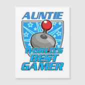 アウンティワールドの最高のゲーマーレトロロゴ (正面)