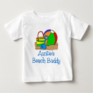 アウンティーズビーチバディ ベビーTシャツ