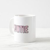 アウンティ コーヒーマグカップ (正面左)