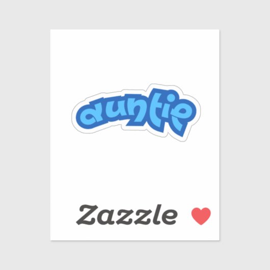 アウンティ | ブルーオウスアウンティ シール (シート)