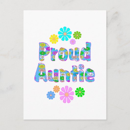 アウンテ誇りを持った ポストカード (正面)