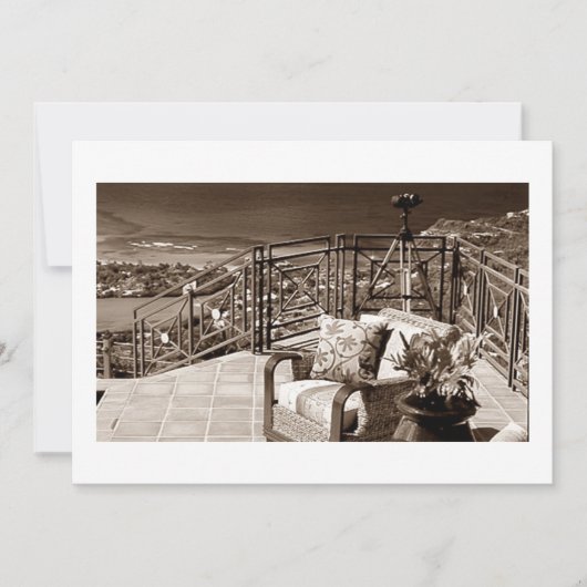 「アウ来トドア」集合招待状に参加 招待状 (正面)