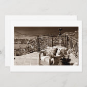 「アウ来トドア」集合招待状に参加 招待状 (正面/裏面)