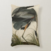 アウ素晴らしドゥボンのアメリカ鳥のブルーヘロン アクセントクッション (正面(垂直))