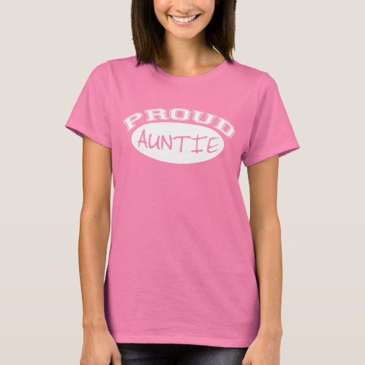 アウ誇りを持ったンティ（白） Tシャツ (正面)