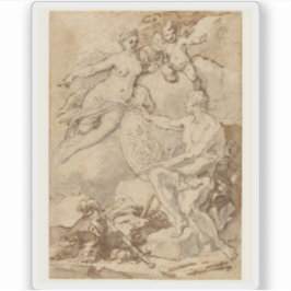 アエネアスの腕がバルカンから受ける金星 シール