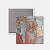 アエネースとその兵士, 1919 マグネット (正面/裏面)