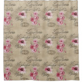 アエフフランスのエマラデザインシリーズ20 シャワーカーテン (正面)