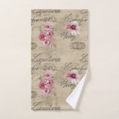 アエフフランスのエマラデザインシリーズ20 バスタオルセット (ハンドタオル)