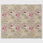 アエフフランスのエマラデザインシリーズ20 ラッピングペーパー (フラット)